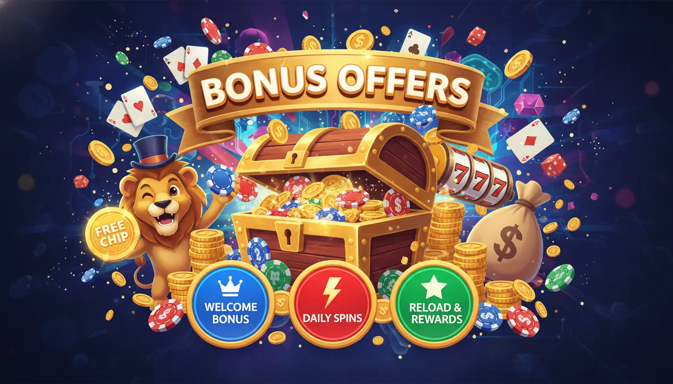 Lucky Emperor casino bonus offers