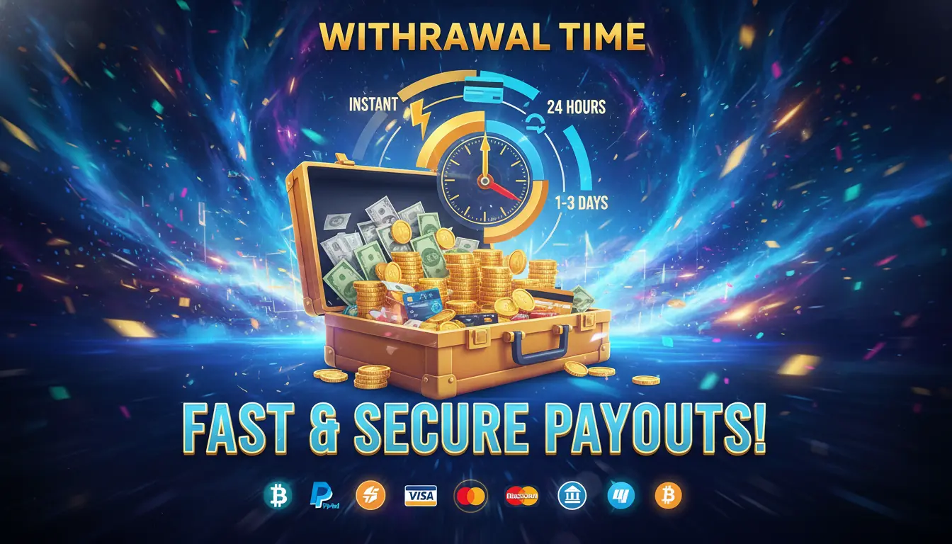 Lucky Emperor withdrawal time